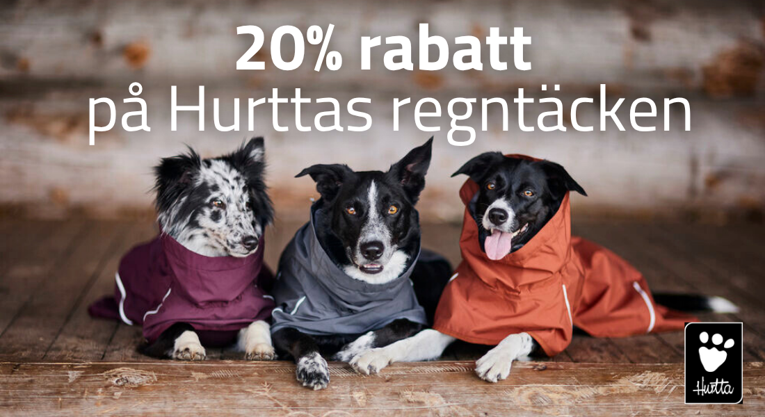 Hurtta regntäcke kampanj 20%