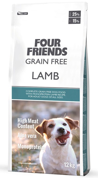 FourFriends Grain Free Lamb, 12kg