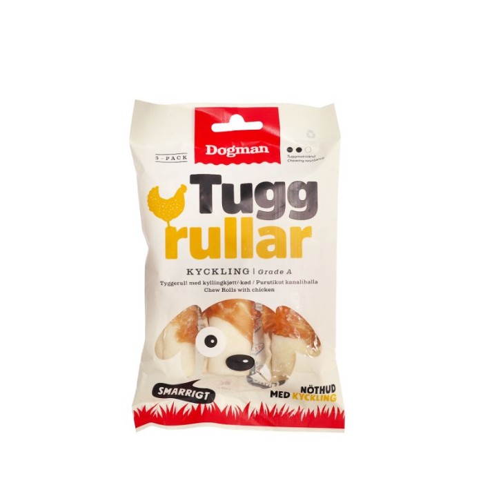 Dogman Tuggrulle S 3-pack