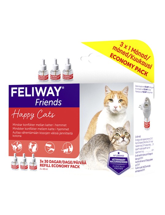 Feliway Refill Friends 3-pack