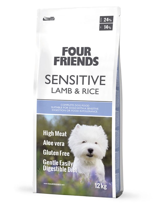 FourFriends Sensitive Lamb & Rice 12kg