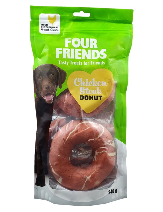 FourFriends Hundtugg Donut 2-pack