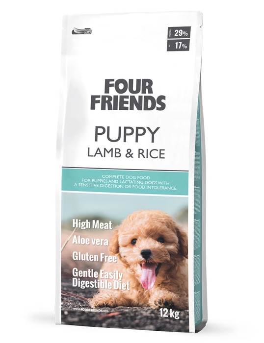FourFriends Puppy Lamb & Rice 12kg