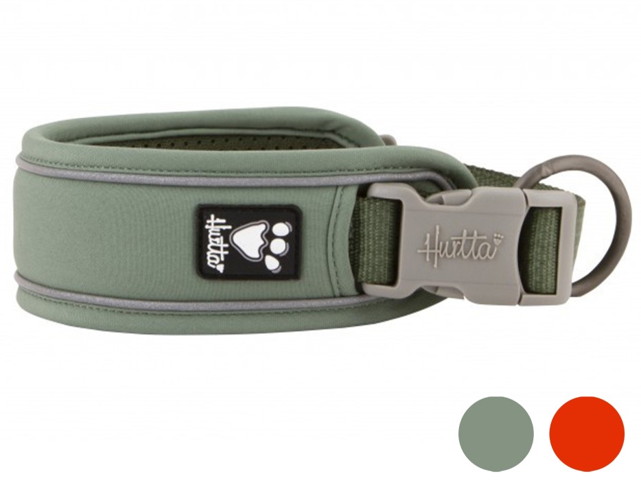 Hurtta Weekend Warrior Eco Halsband, 45-65cm