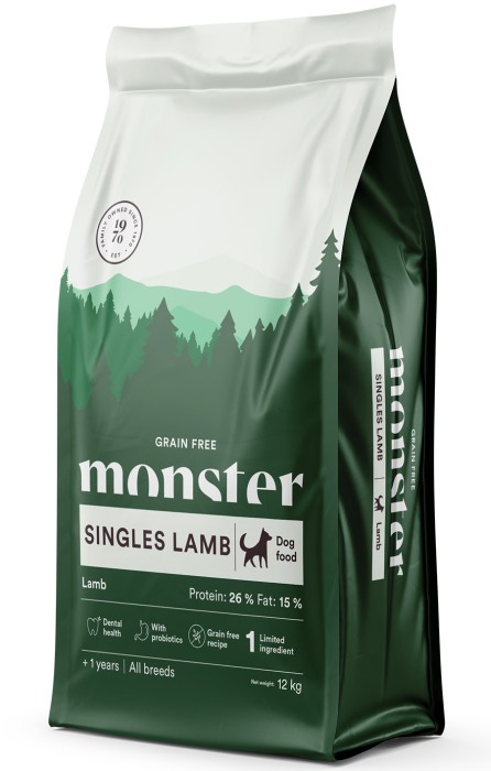 Monster GrainFree Singles Lamb 12kg