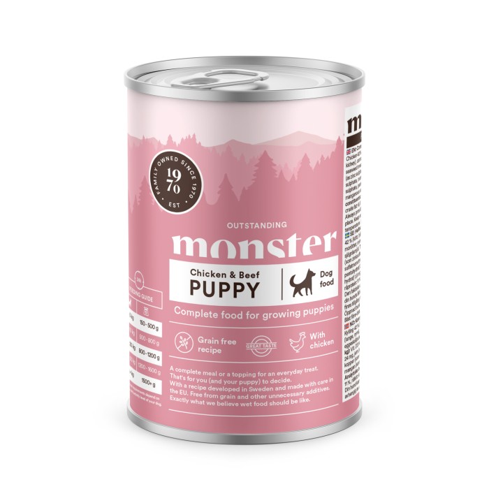 Monster Våtfoder Puppy 400g