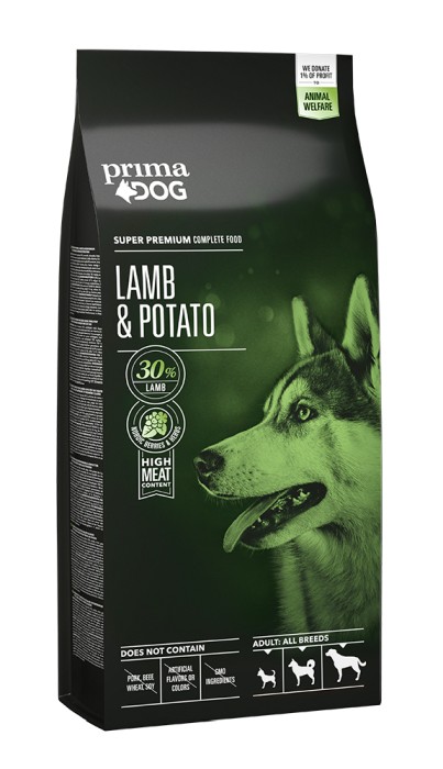 PrimaDog Adult Lamm & Potatis 10kg