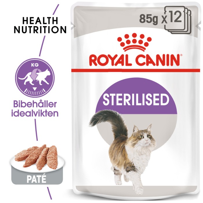 Royal Canin Sterilised Loaf Våtfoder, 12x85g