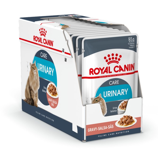 Royal Canin Veterinary Urinary S/O Morsels in Gravy patée chat