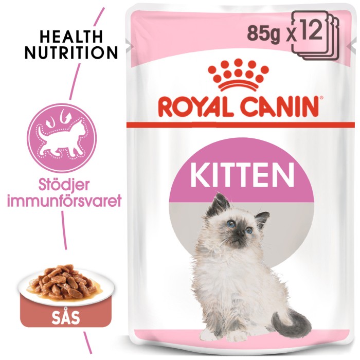 Royal Canin Kitten Gravy Våtfoder, 12x85g