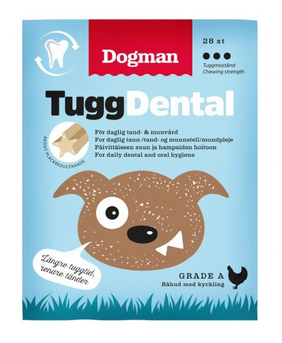 Dogman Tugg Dental Kyckling 28-pack